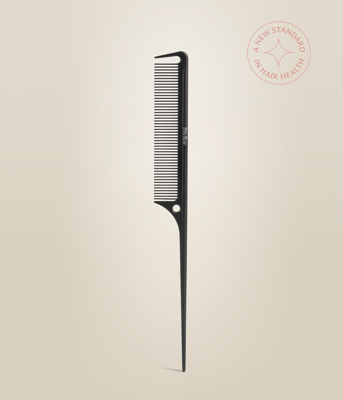 Peigne à queue en carbone