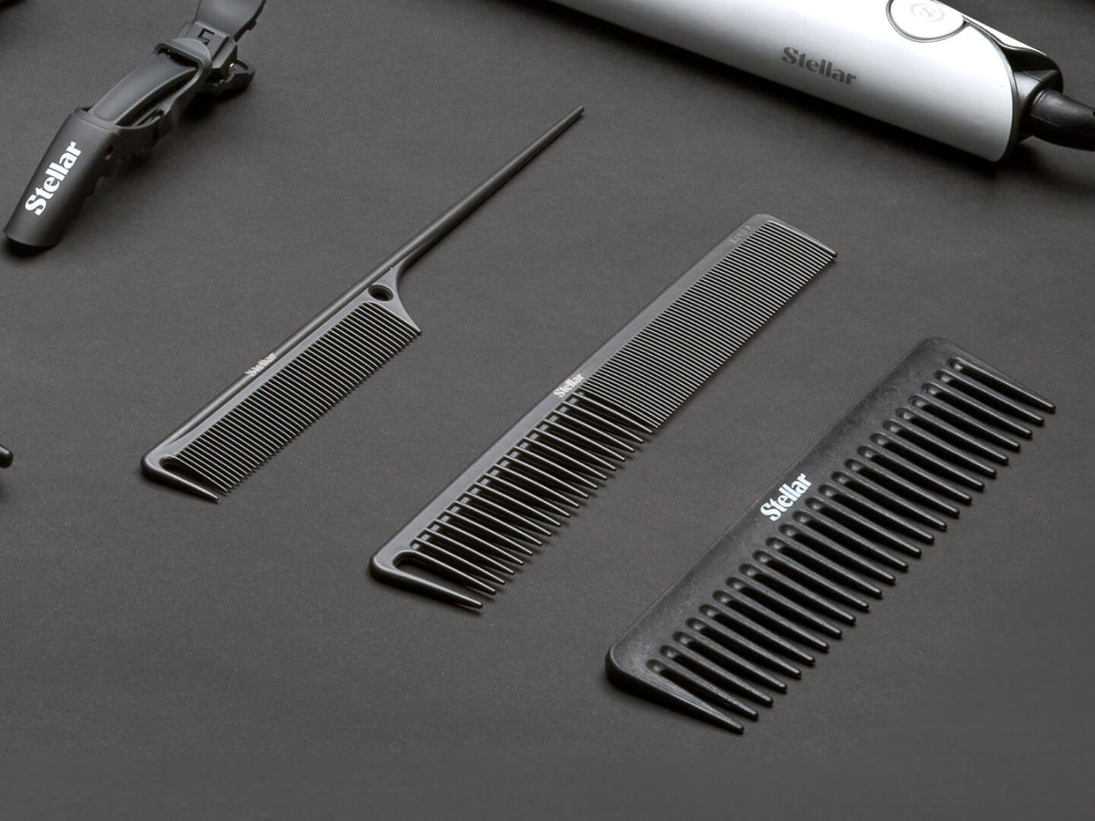 Stellar Carbon Tail Comb detail
